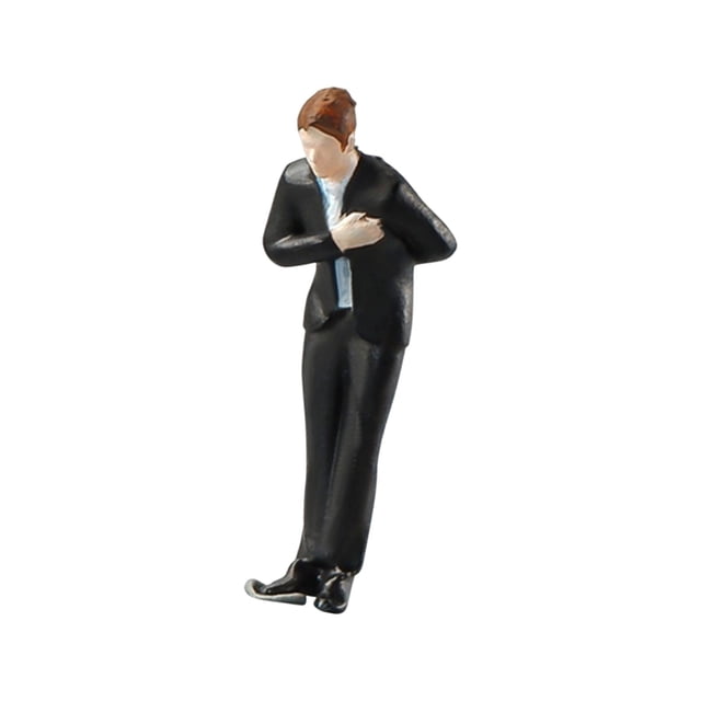 Figura en Miniatura Gente Pequeña Perfecl Escala 1:64 hombre en traje negro