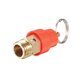 thumbnail image 1 of Válvula de Presión de Compresor de Aire Uxcell 1/4 Macho de Latón Rojo 1pcs, 1 of 3