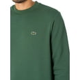 thumbnail image 4 of Lacoste Embroidered Logo Sweatshirt, Green, 4 of 6