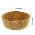 thumbnail image 2 of unbranded Cesta De Almacenamiento De Beige Tejida Para Hogar Con Y Duradero, 2 of 6
