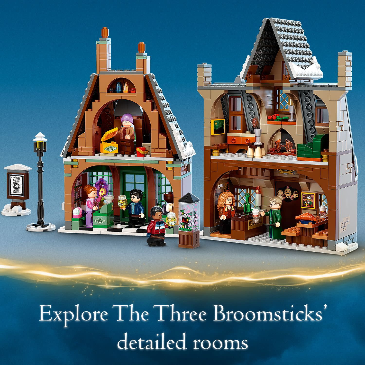 LEGO Harry Potter 76388 Hogsmeade Visit, 8+ Age, 20th Anniv, with