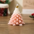 thumbnail image 4 of Cute Christmas Tree Candle Winter Scented Candle Soy Wax Aromatherapy Candle Christmas Holiday Party Decoration, 4 of 6