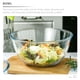thumbnail image 4 of Ensalada de vidrio transparente Tazón de fideos Hornos Microondas Tazón de alimentos Sopa de arroz, 4 of 5