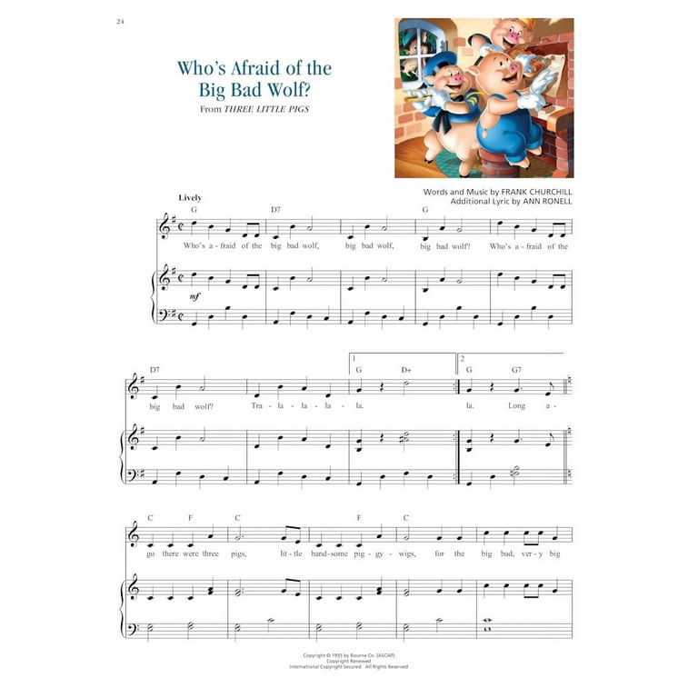 The Disney Collection – 3rd Edition (Sheet Music) Easy Piano Vocal