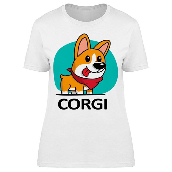 Pretty Corgi Tee Women's -Image by Shutterstock