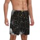 thumbnail image 2 of Fotbe Spiderweb Bats And A Spider Pantalones Cortos de Pijama para Hombre, Ropa de Dormir, Pantalones de Pijama Cortos para Hombre-X-Large, 2 of 6