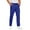 Blue, variant on qucoqpe Mens Lightweight Joggers Pants Casual Stretch Waist Drawstring Workout Athletic Gym Track Trousers