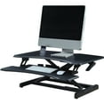 thumbnail image 4 of Lorell, LLR99539, X-type Slim Desk Riser, 1 Each, Black, 4 of 6