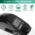 thumbnail image 6 of VIVIJASON Pedal Exerciser - Folding Portable Exercise Peddler - Under Desk Mini Exercise Bike for Arm/Leg Workout - Adjustable Fitness Rehab Equipment for Elderly Seniors with LCD Display, 6 of 7