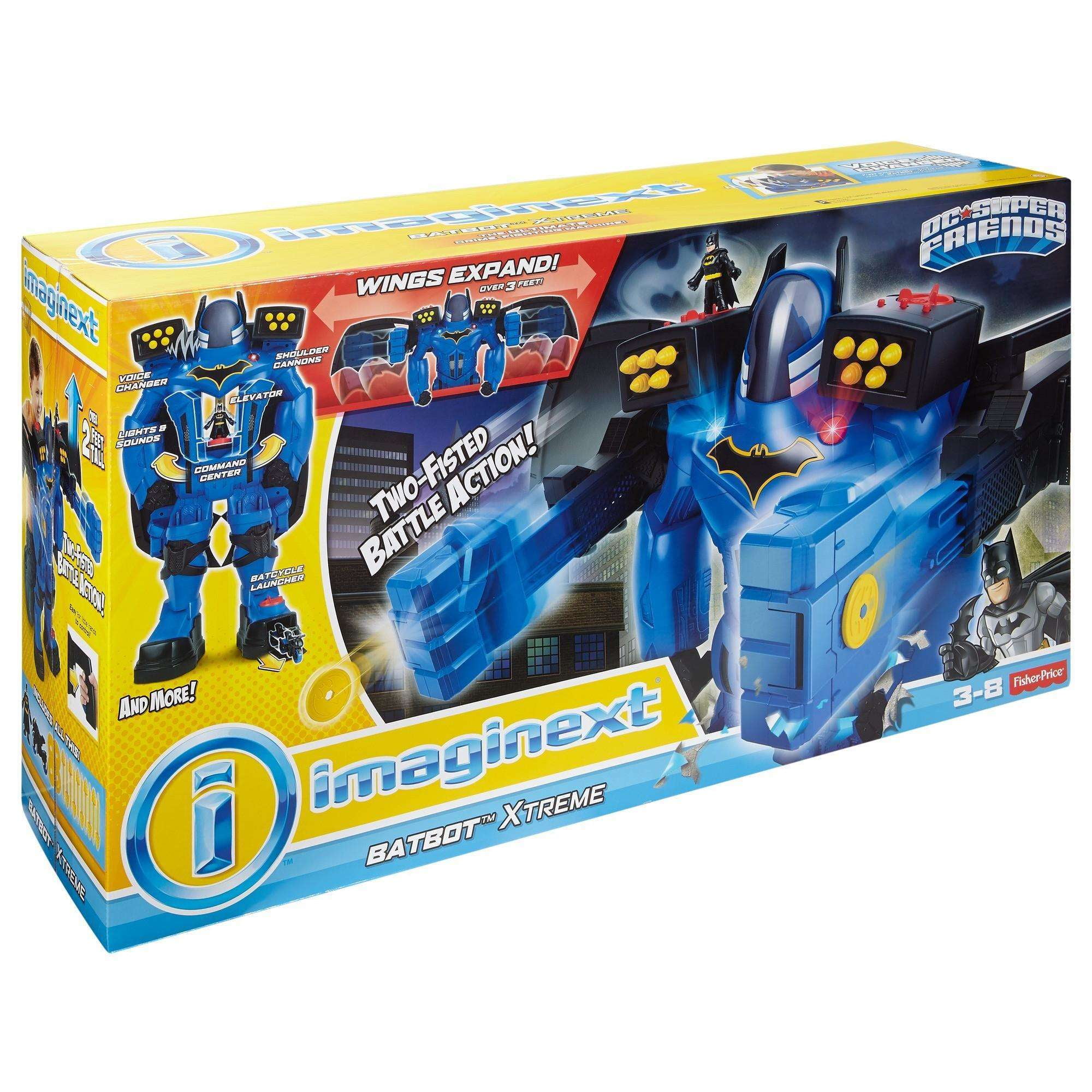 Arriba 88+ imagen batman robot imaginext walmart