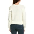 thumbnail image 2 of Michael Stars womens  Merle Sweater, s, White, 2 of 3