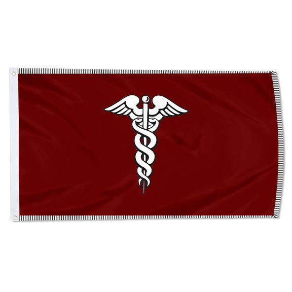 Cayyon The Surgeon General Flag 3x5Feet Military Banner with 2 Brass Grommets