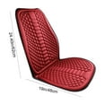 thumbnail image 3 of xaoyunyn Summer Car Seat Cushion Ice Silk Material for Cooling Comfort,Pressure Relief,Heat Dissipation Four Season Use, 3 of 7