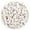 E, variant on Miyuadkai Jewelry materials 100pcs/pack Acrylic Number Loose Beads Flat Round Beads DIY Hand Beads Accessori Jewelry A One Size