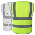 thumbnail image 2 of Chaleco de seguridad JKSafety Class 2 de gel reflectante de alta visibilidad, 2 of 4