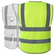 thumbnail image 2 of Chaleco de seguridad JKSafety Class 2 de gel reflectante de alta visibilidad, 2 of 4