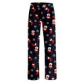 thumbnail image 4 of Weebloom Kids Boys Girls Christmas Pajamas Pants Festive Holiday Xmas Print Pants Soft Comfortable Bottoms Pjs Homewear 11-12 Years, 4 of 4