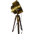 thumbnail image 3 of 1970's Captain's Lamp With Tripod Stand in Brass Finish Floor Lamp Marine Collection, 3 of 3