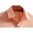 thumbnail image 5 of Men's Shirts Short Sleeve Casual Shirts Button Down Shirt Beach Summer Wedding Shirt Complexion 3XL, 5 of 8