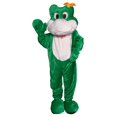 thumbnail image 1 of Disfraz de mascota de rana Dress Up America de peluche para adultos, 1 of 2