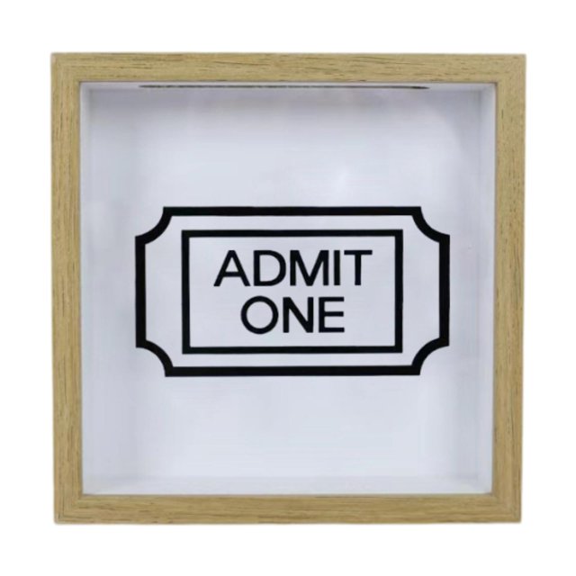 Caja de archivo de aventuras con ranuras creativas para recuerdos, regalos de teatro de escritorio 29cm x 29cm