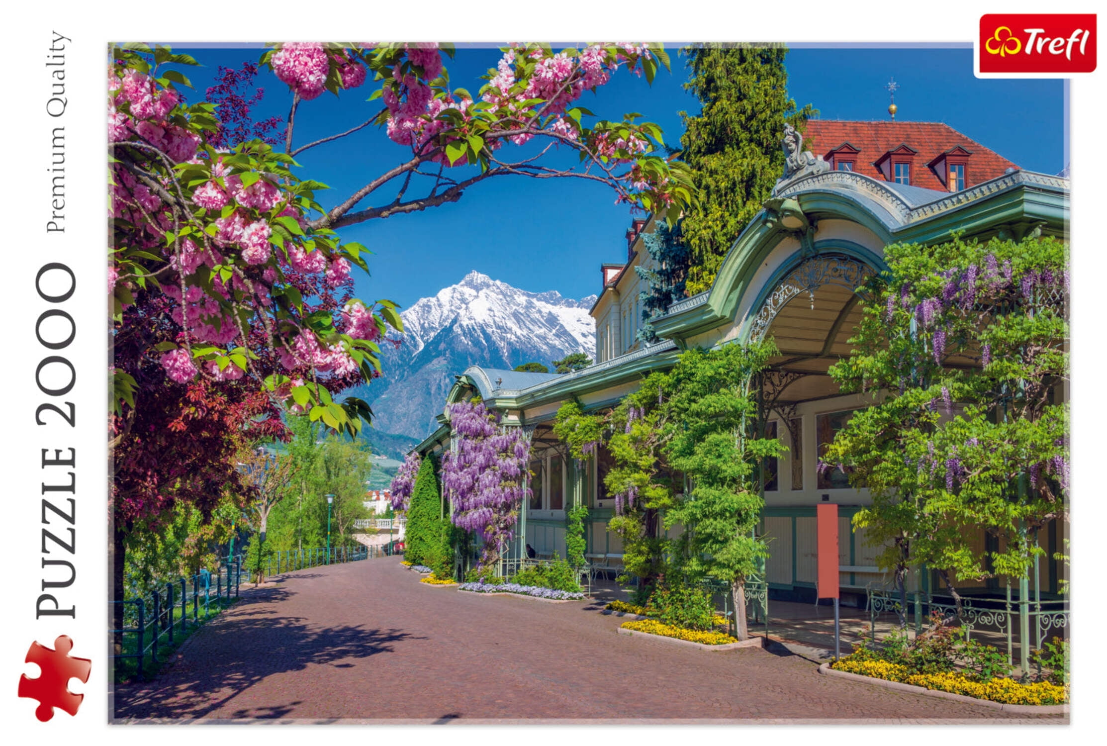 Trefl 2000 Piece Jigsaw Puzzle Merano, Italy, Mulicolor