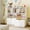 White flat drawer, variant on Storage Cabinet and Bookcase with Movable Drawers and Open Shelves,Toy Storage Cabinet for Playroom Nursery Room Organization