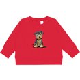 thumbnail image 2 of Inktastic Little Gent Yorkie Baby Sweatshirt, 2 of 4