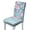 Blue Cherry Blossom, variant on Xoenoiee Galaxy Turtle Flower Print Dining Chair Covers Stretch Chair Covers for Dining Room, Anti-Slip Parson Chair Slipcovers Chair Protectors Covers with Elastic Band, 1 Set