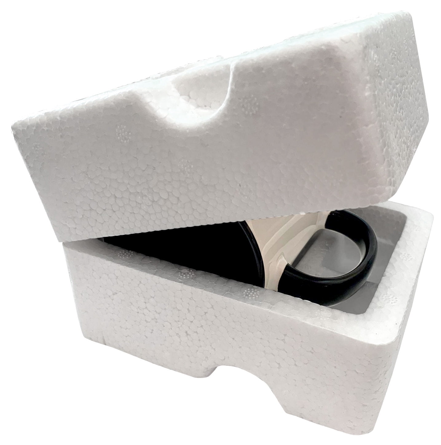 3dRose Mug_154105_4 Tasse Noire Bicolore Avec Empreintes De Pattes De Chien Inscription Love Doggy Lover Proud Mama Pet Owner 325 Ml Noir/blanc