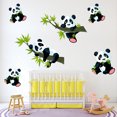 thumbnail image 2 of Pegatinas de pared JAMW Panda Rama 1 pieza Sencillez, 2 of 5