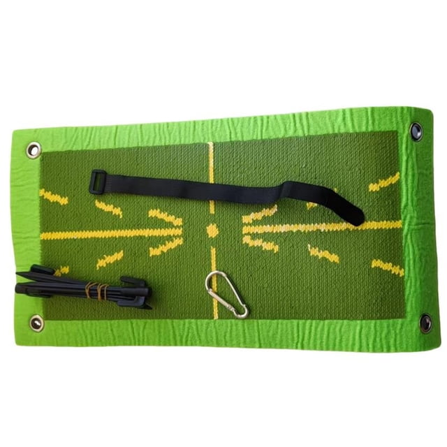 Golf Hitting Pad, Practice Mat for Swing Accuracy & Trajectory Visualization, Portable & Durable Golf Training Aid for Indoor/Outdoor Use, Perfect for Chipping & Pitching Skills