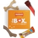 thumbnail image 1 of Caja de regalo Nylabone para perros grandes con 3 juguetes para masticar y golosinas, 1 of 9