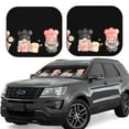 thumbnail image 1 of JUNZAN Baker Gnome Pattern Car Windshield Sun Shade | Reflective Sunshade | Foldable 2-Piece Sun Shield Protect Your Car | Fits Sedans, SUVs, Hatchbacks-Small, 1 of 6