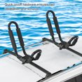 thumbnail image 3 of Soidarity Portaequipajes de Metal para techo de Kayak, 2 piezas, soporte para barra transversal J Deportes acuáticos Soidarity OD023370-00, 3 of 6