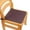 Coffee, variant on Honeeladyy Chair Cushions for Dining Chairs, Solid Color Non Slip Kitchen Chair Pads, 16x16in, Indoor Dining Chair Cushions with Ties, Seat Cushion for Kitchen Chairs, Chair Pads, Coffee