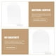 thumbnail image 3 of 30 juegos de letreros acrílicos para bodas, ceremonias y recepciones, letreros de mesa en blanco con base., 3 of 5