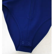Fenty Puma by Rihanna Women Longsleeve Full Zip Bodysuit, Evening Blue, Size XXS