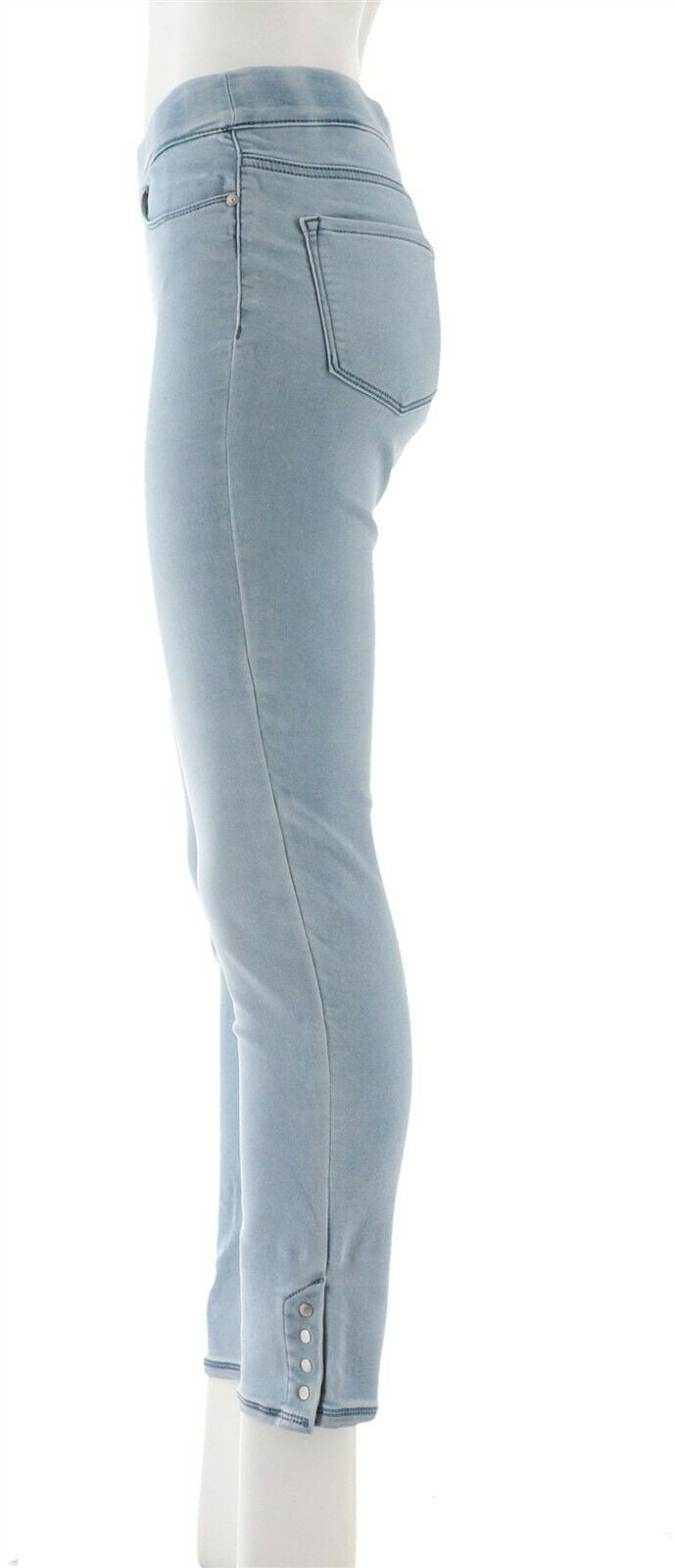 Martha Stewart Knit Denim Pull-On Jeans 