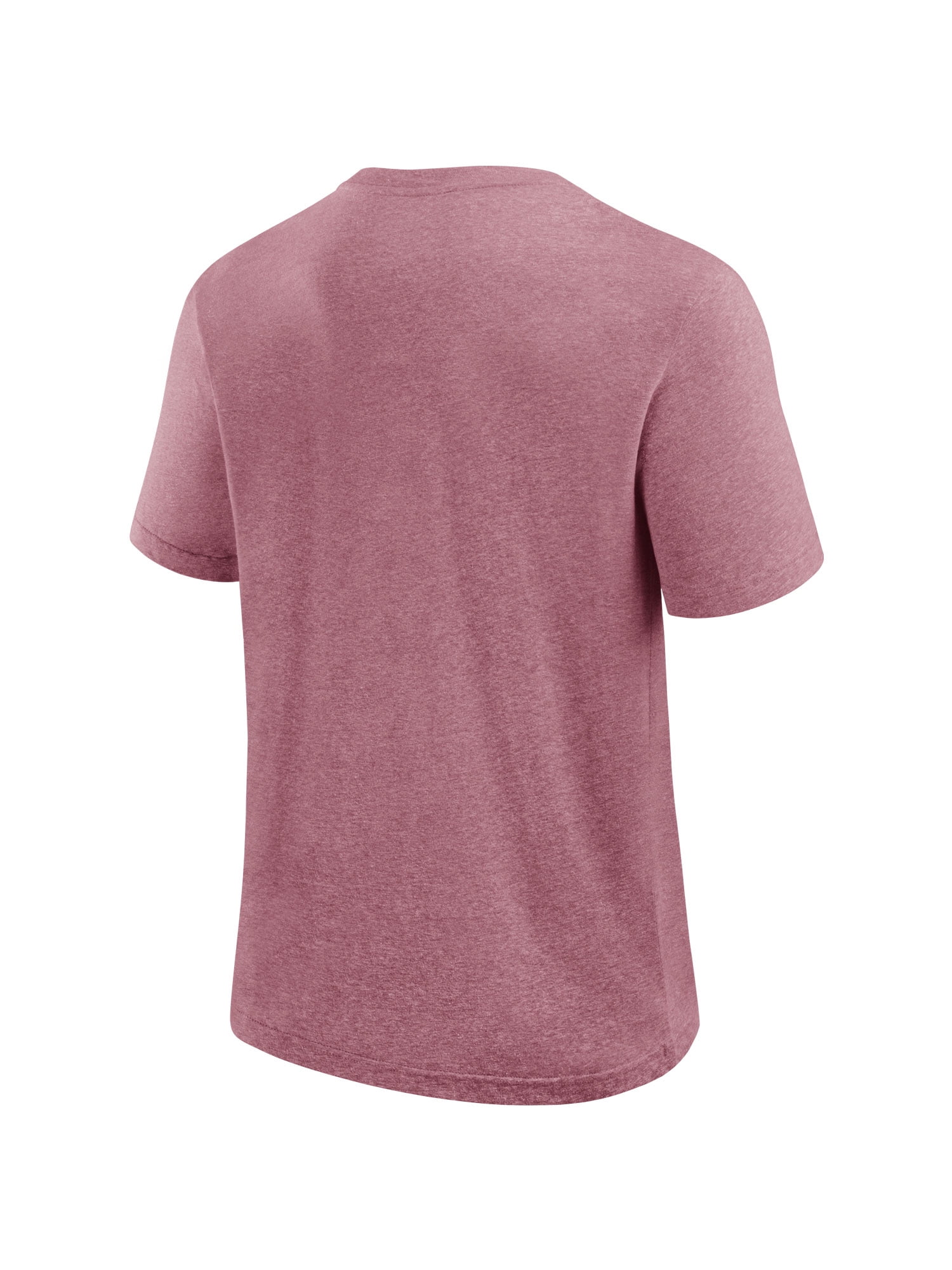 NFL Arizona Cardinals Men's Synthetic Red Heather Short Sleeve T-Shirt
