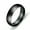 6mm High Polished Arc Ring, variant on 2/6/8/10/15mm Titanium Band Men Womens Stainless Steel Black Matte Polished Ring