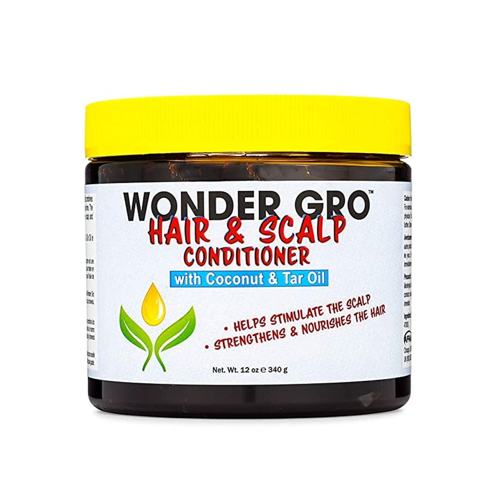 Tar Oil With Coconut Hair Grease Styling Conditioner, 12 Oz