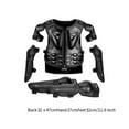 thumbnail image 7 of Ysyqkn Kids Motorcycle Guard Suit with Elbow Knee Pads Children Full Protection Chest Black, 7 of 7