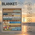 thumbnail image 5 of Bible Blanket Religious Gifts for Women God Says You Are Beautiful Throw Blanket Christmas Faith Gifts for Christian Women Jesus Gifts for Woman Bible Verse Throw and Blanket for Godmother, 5 of 7