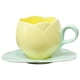 thumbnail image 1 of Para Tulipán Con Platillo Cerámica El Té La Tarde en Casa, 1 of 9
