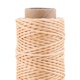 thumbnail image 1 of Leather Sewing Flat Waxed Thread Craft Repair Cord DIY Spool(Beige), 1 of 4