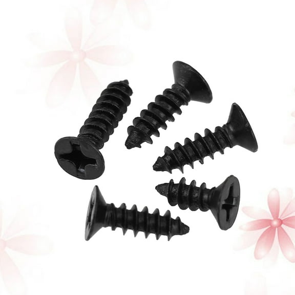 MLINS  100 Pcs Self-tapping Screws High Strength Cross Countersunk