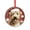 style-1, variant on Hibiscus Flowers Glass Ornament Hanging Craft Collectibles for Xmas Trees Home Party Gifts Flower Tropical Plants Christmas Ornaments Crystal Hanging