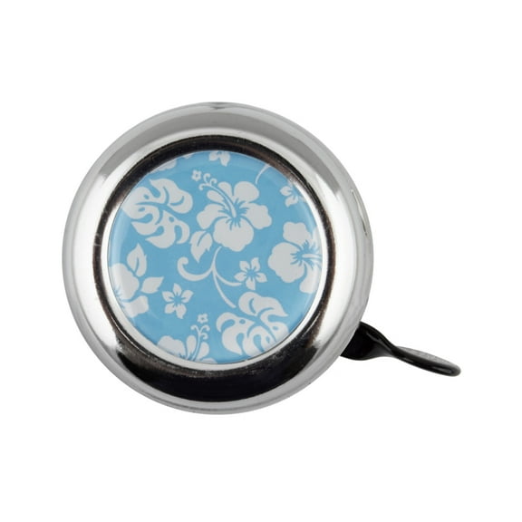 Clean Motion Swell Bells Blue Flowers Silver Lever