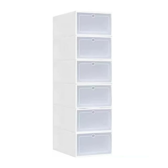 Organizador de Zapatos Aquila Plástico Blanco 12 Pares